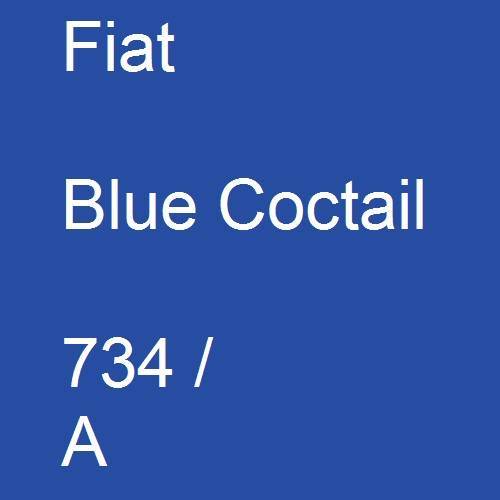 Fiat, Blue Coctail, 734 / A.